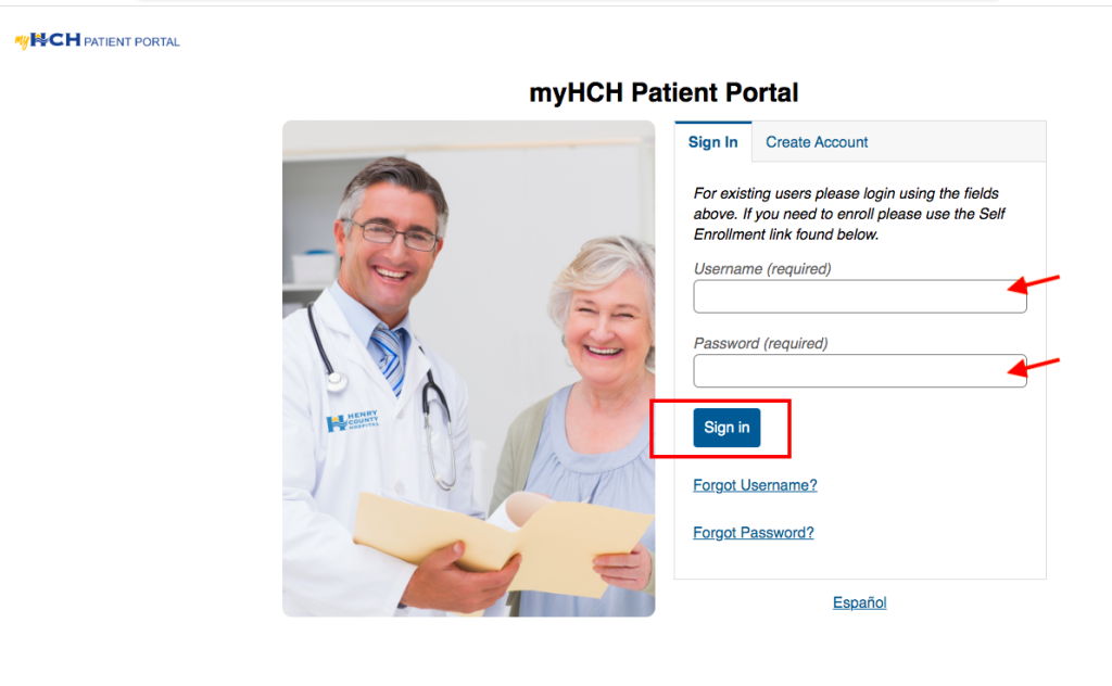 Henry County Hospital Patient Portal