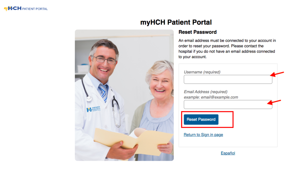 Henry County Hospital Patient Portal
