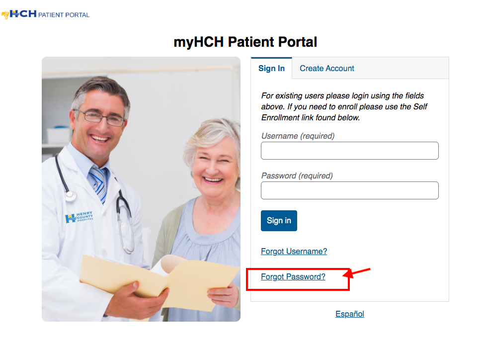 Henry County Hospital Patient Portal