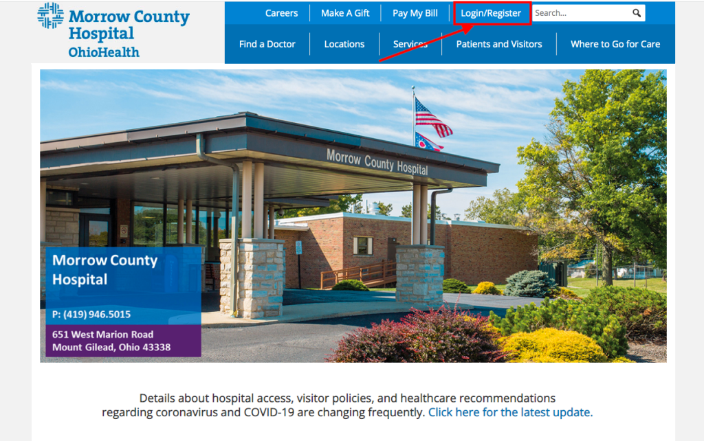 Morrow County Hospital Patient Portal 