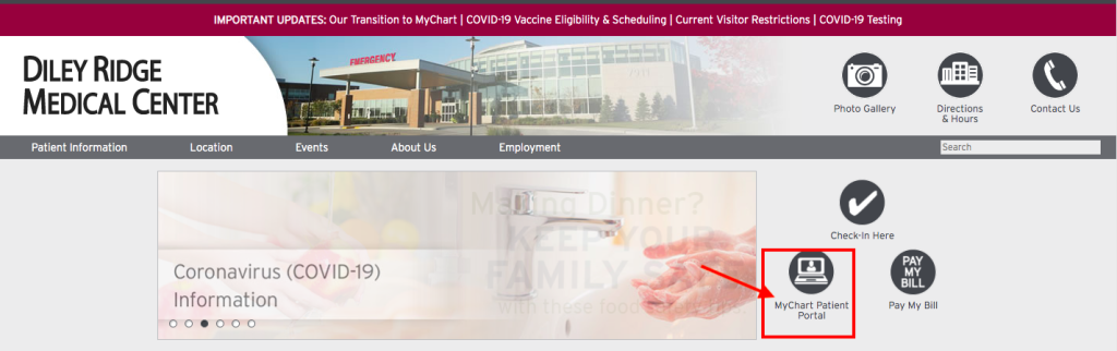 Diley Ridge Medical Center Patient Portal