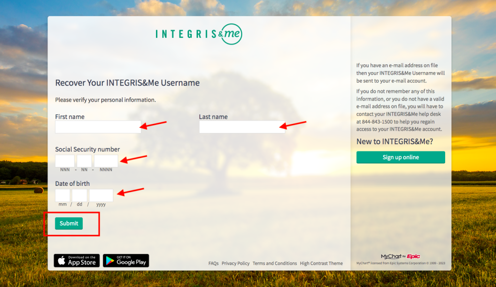 Integris Miami Hospital Patient Portal
