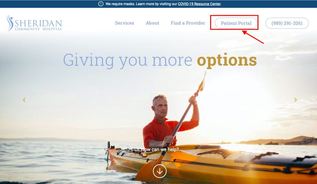 Sheridan Community Hospital Patient Portal