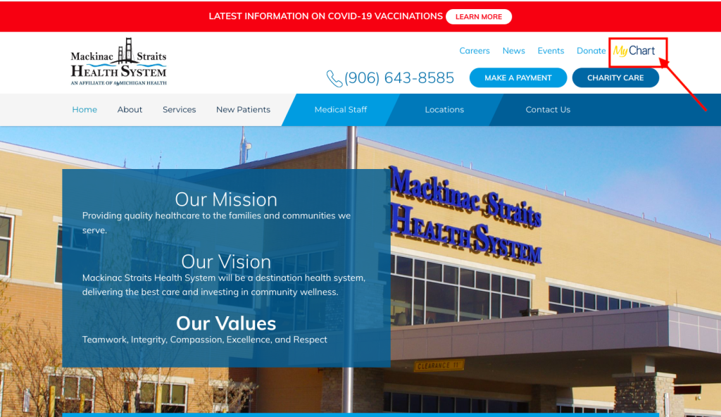 Mackinac Straits Hospital And Health Center Patient Portal