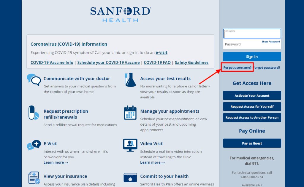 Sanford Worthington Medical Center Patient Portal