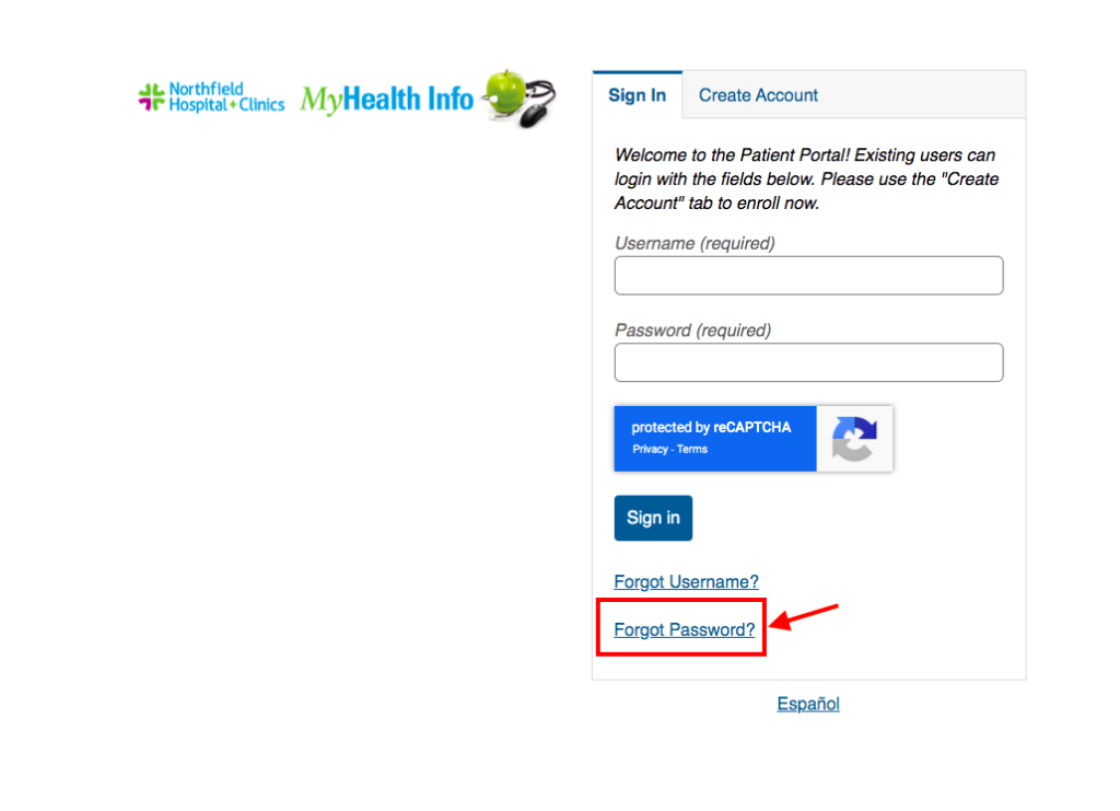 Northfield Hospital Patient Portal