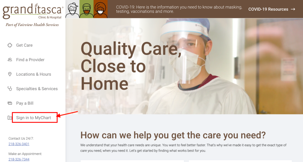 Grand Itasca Clinic And Hospital Patient Portal 