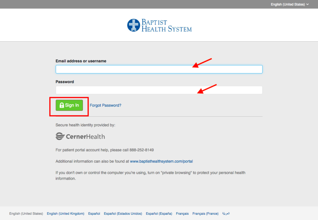 Resolute Health Hospital Patient Portal 