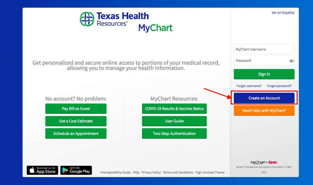 Texas Health Hospital Mansfield Patient Portal
