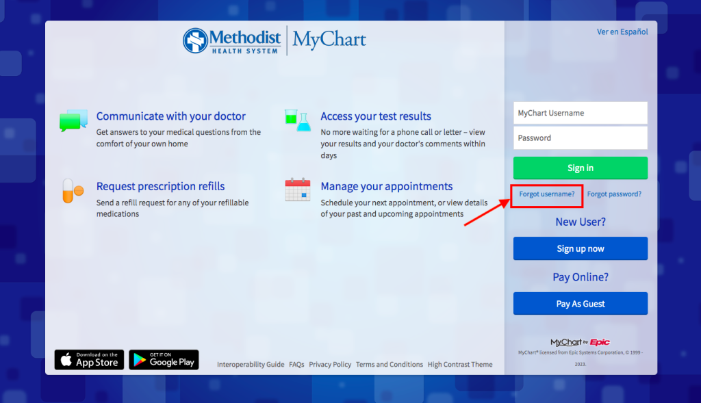 Methodist Midlothian Medical Center Patient Portal