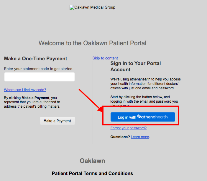 Oaklawn Hospital Patient Portal