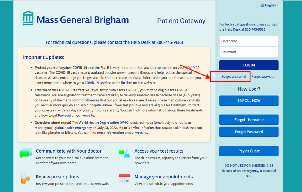Martha's Vineyard Hospital Patient Portal