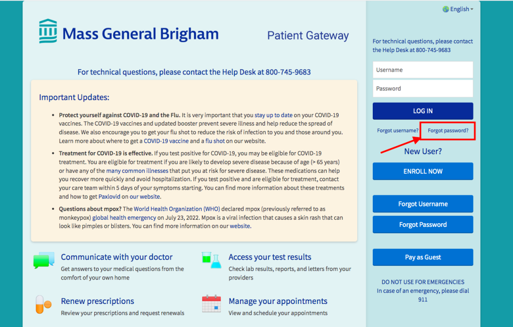 Martha's Vineyard Hospital Patient Portal