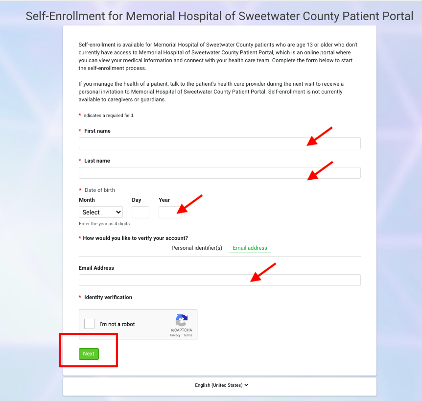 Memorial Hospital Sweetwater County Patient Portal