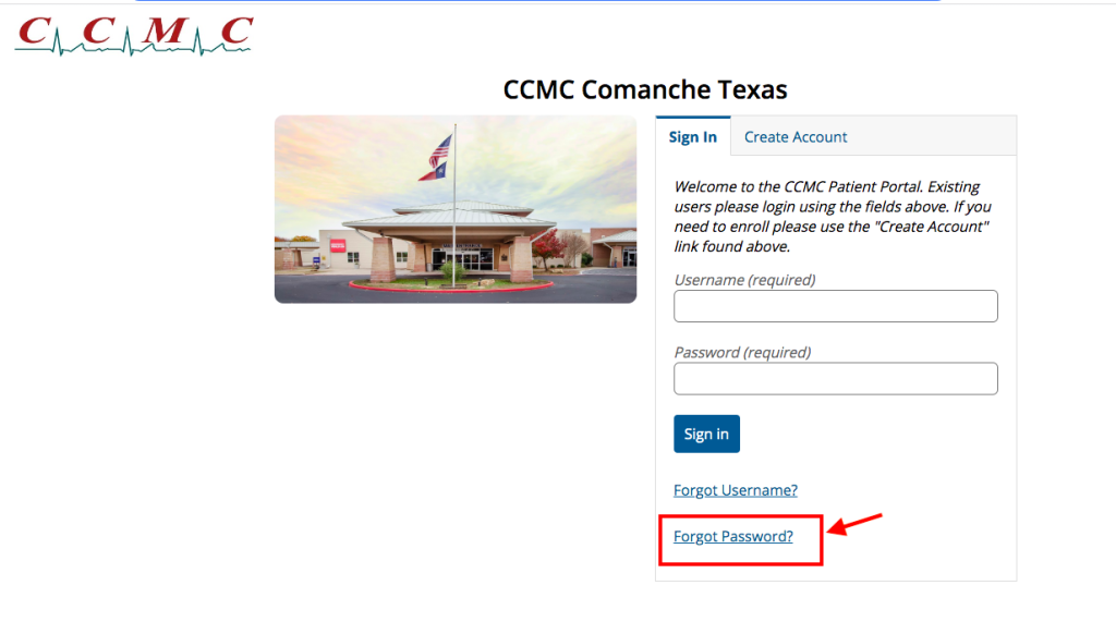 Comanche County Medical Center Patient Portal