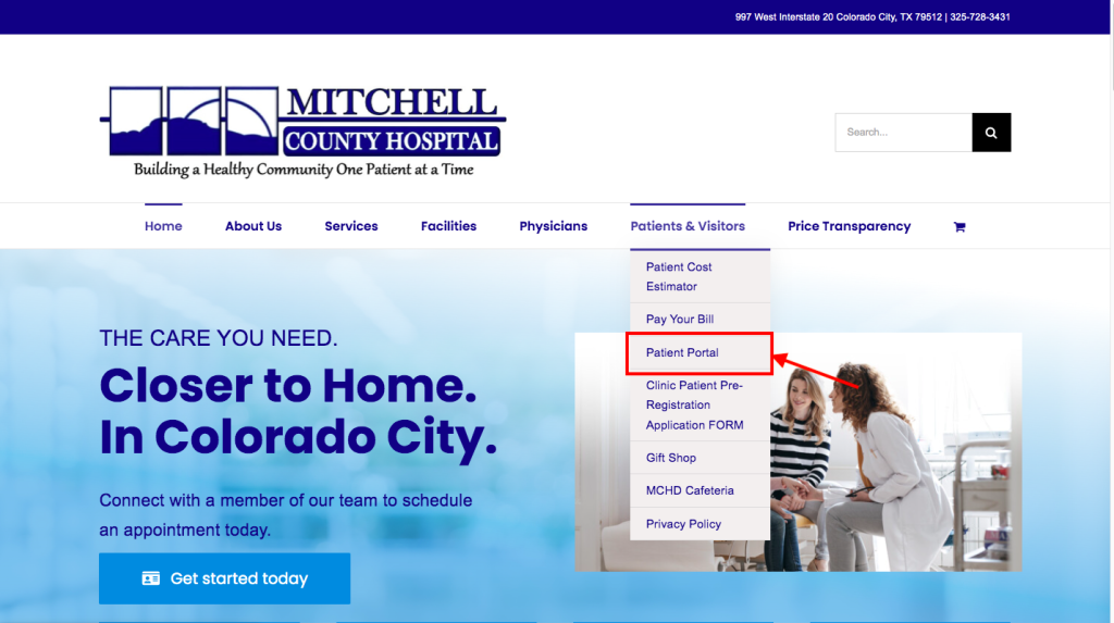 Mitchell County Hospital District Patient Portal