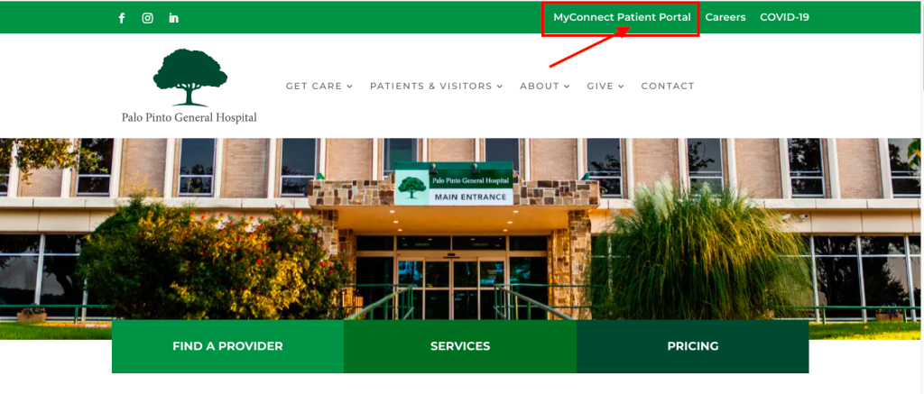 Palo Pinto General Hospital Patient Portal