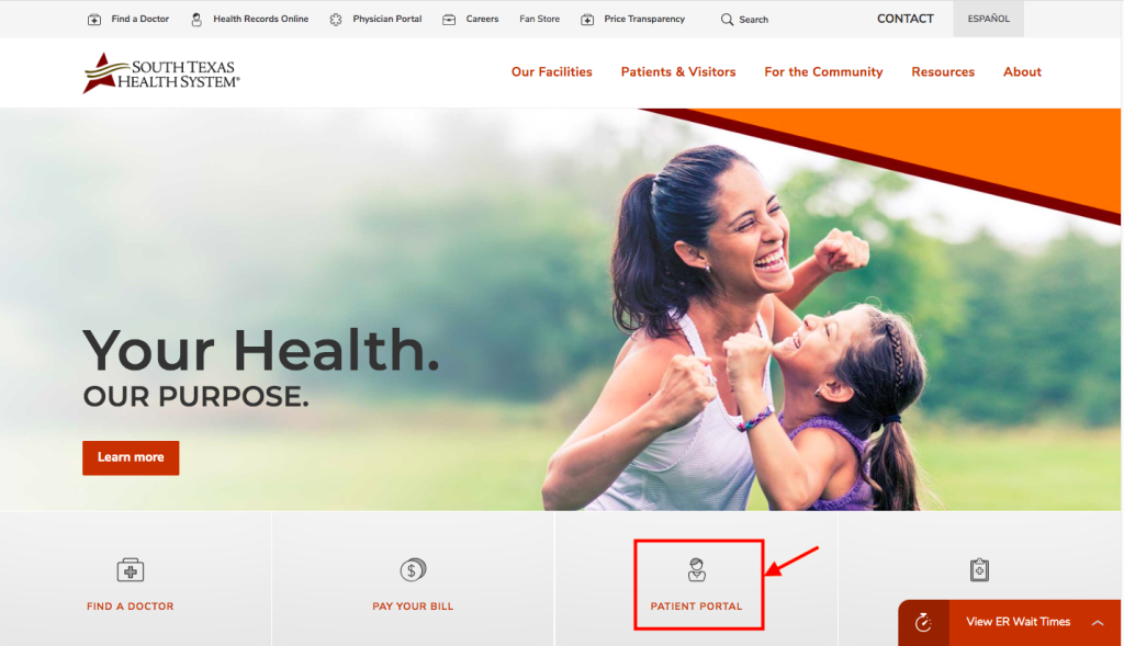 South Texas Health System Patient Portal