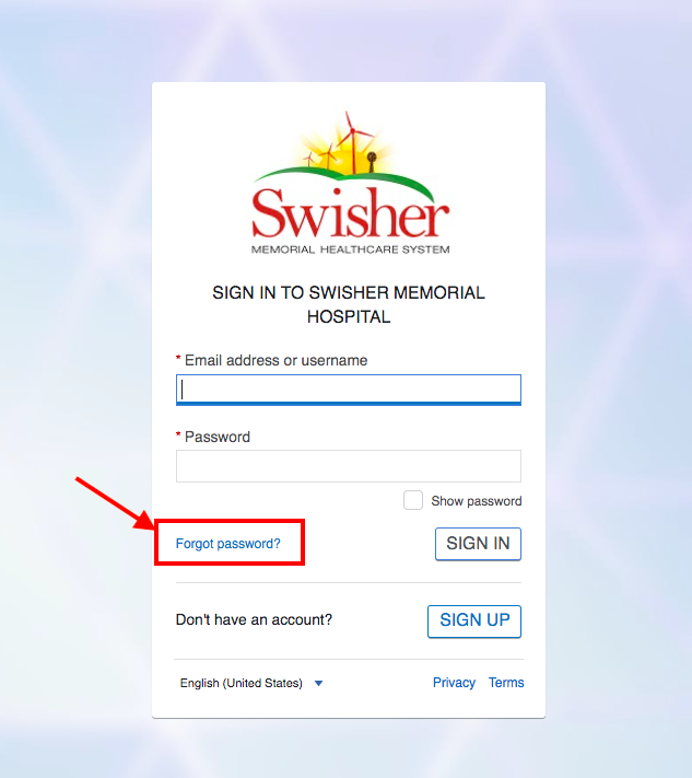Swisher Memorial Hospital Patient Portal