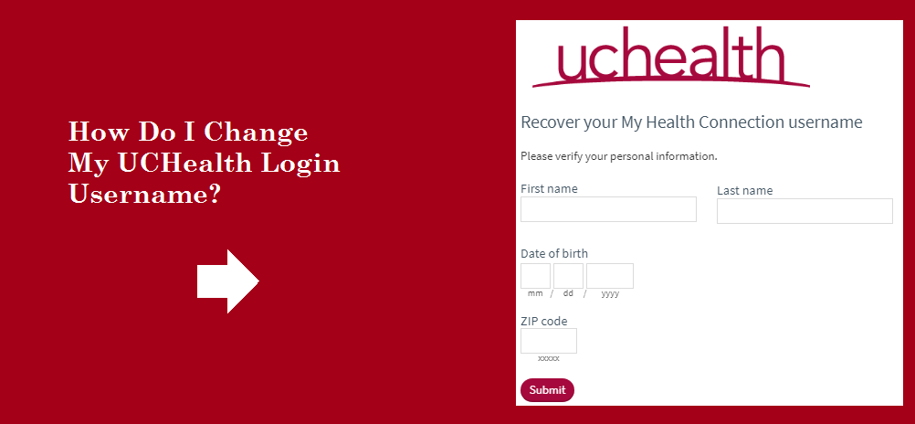 Change UCHealth Login Username