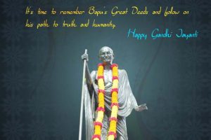 Gandhi Jayanti Wishes 