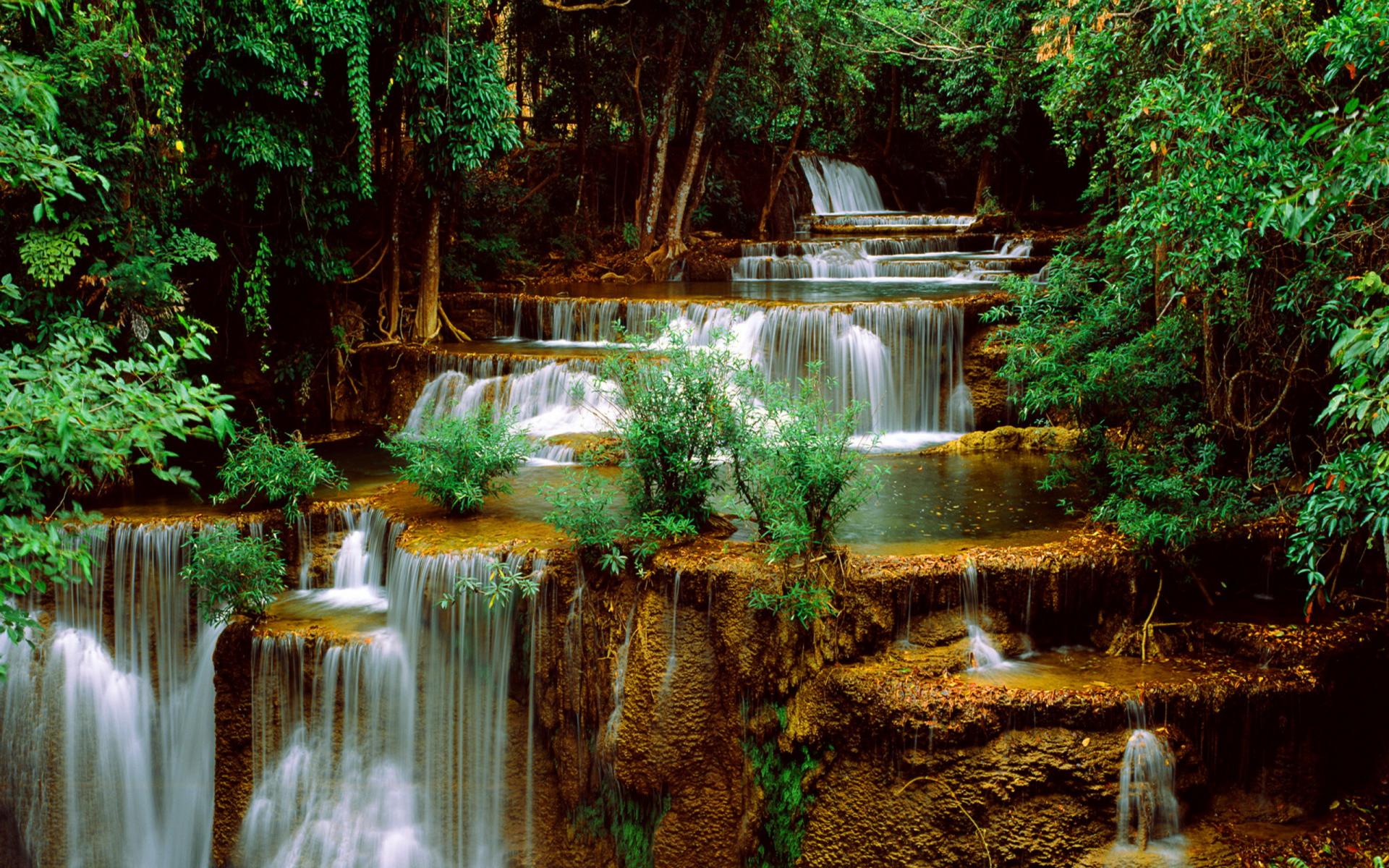 Waterfall Nature HD Wallpaper For Mobile