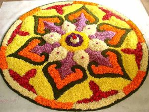 rangoli for navratri 