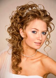 bridal hairstyle for engagement 