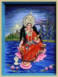 Goddess Laxmi Abstract Images 