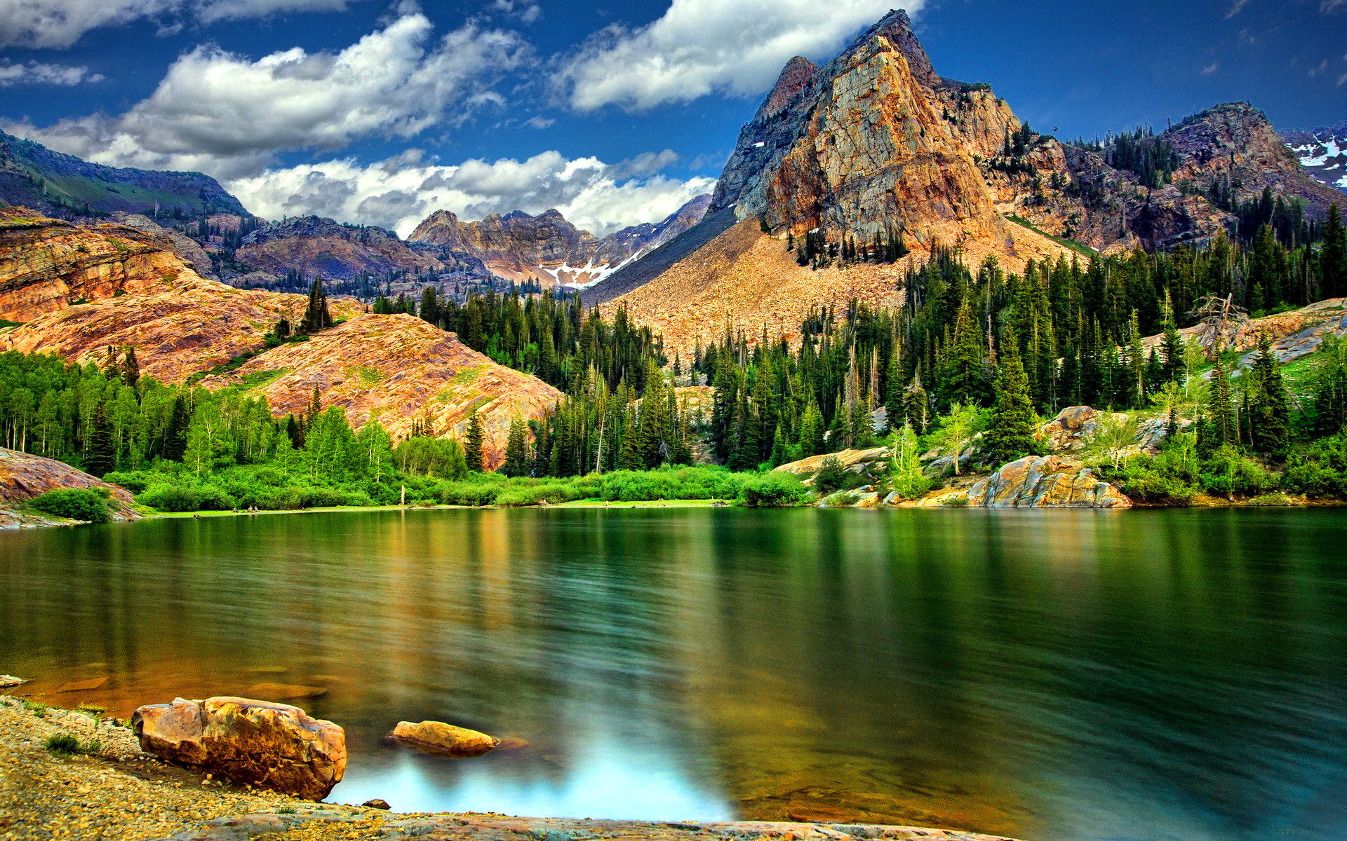 Mountain Nature HD Wallpaper For Desktop Background