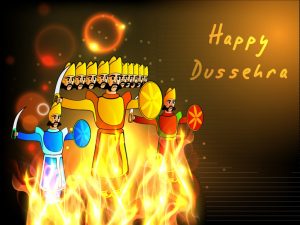 animated dussehra images 
