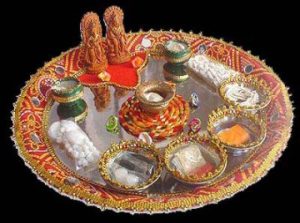 karva chauth pooja thali decration ideas 