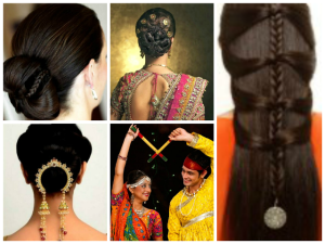special Dandiya nights hairstyle 
