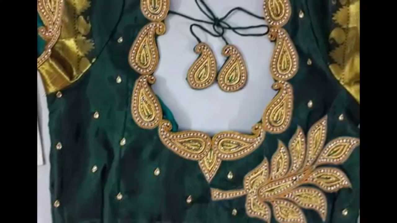 Fashion Latest Patch Work Blouse Designs 2015 Anreapatchwork