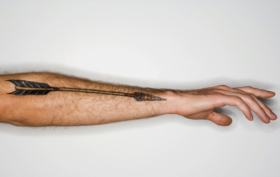 Arrow Tattoo Designs On Hand For Men