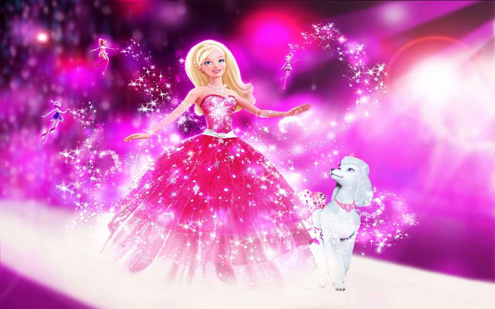 barbie animated photos 