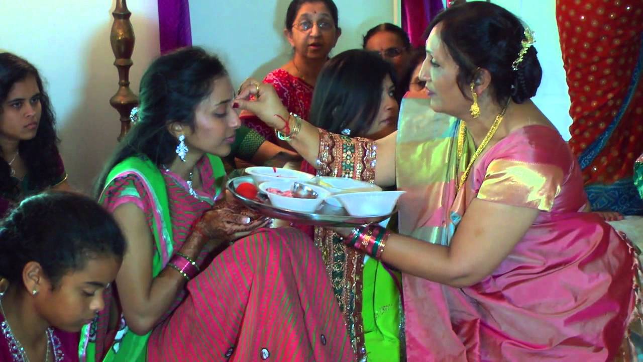 gujarati pre wedding ceremony 
