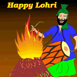 happy lohdi wishes in punjabi 