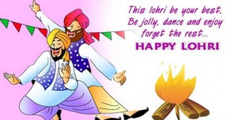happy lohdi images with punjabi quotes 
