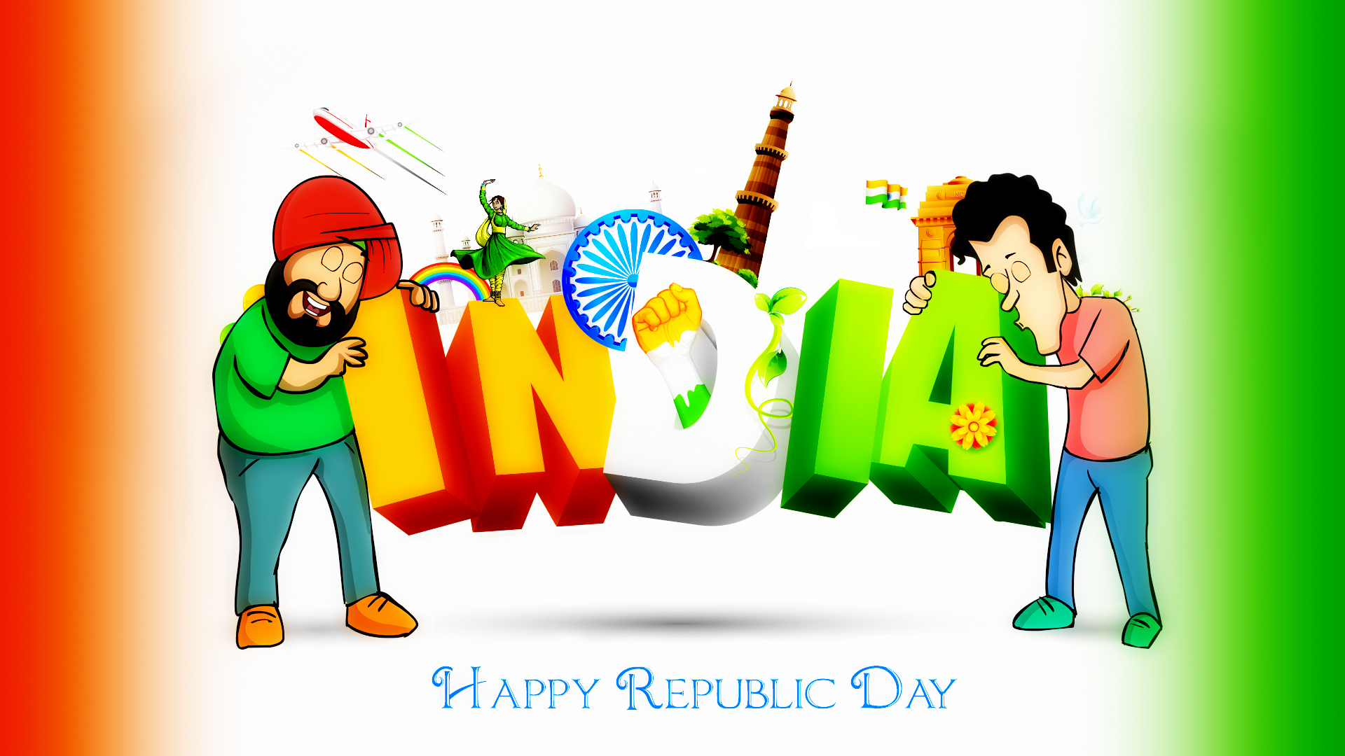 Happy Republic Day Funny Wallpapers HD 