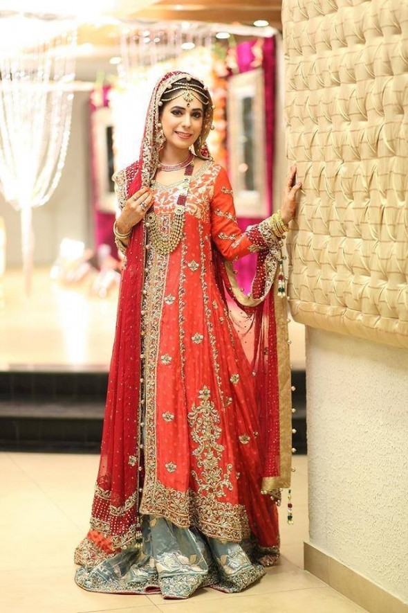 new pakistani designer wedding dress 