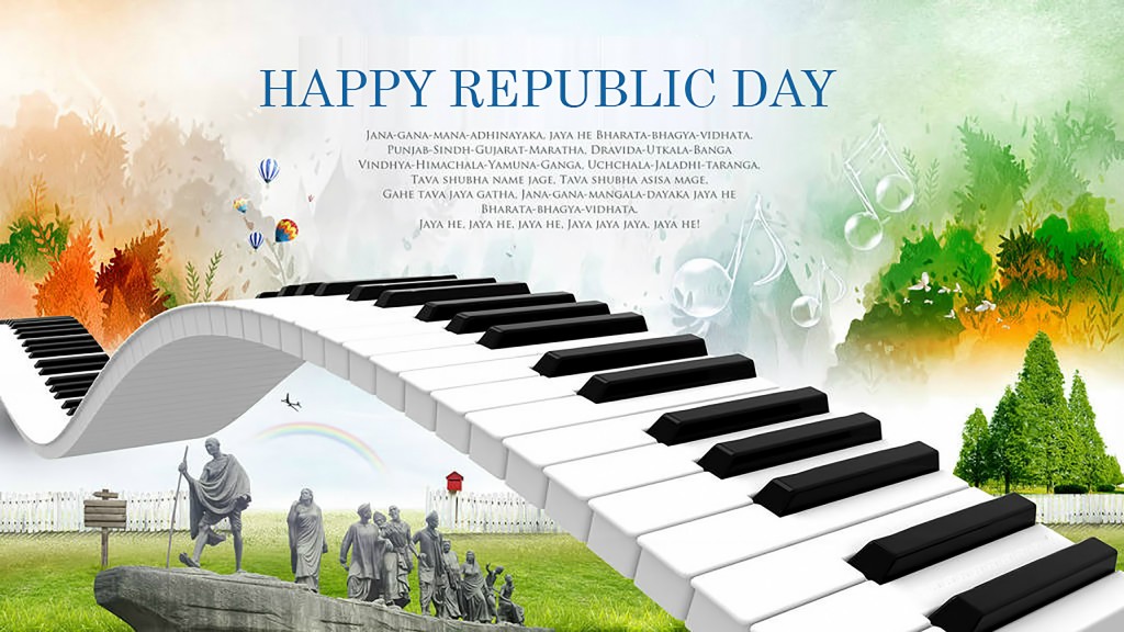 Happy Republic Day Wishes Images for Widescreen 