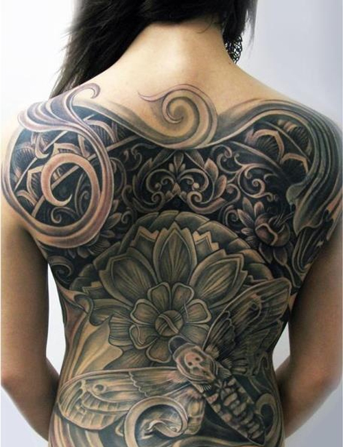 back body tattoo design 