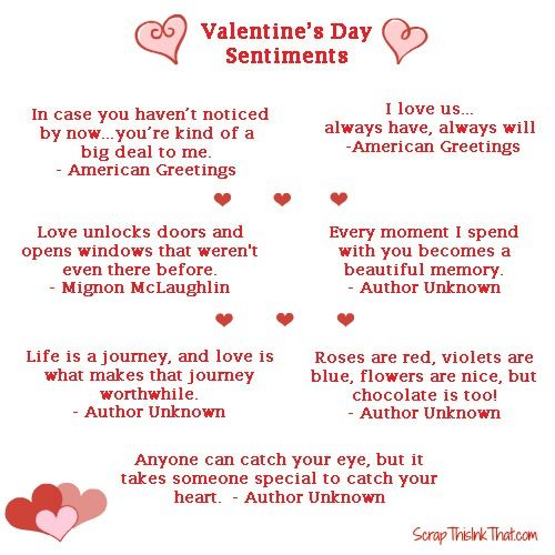 valentines day saying for gf 
