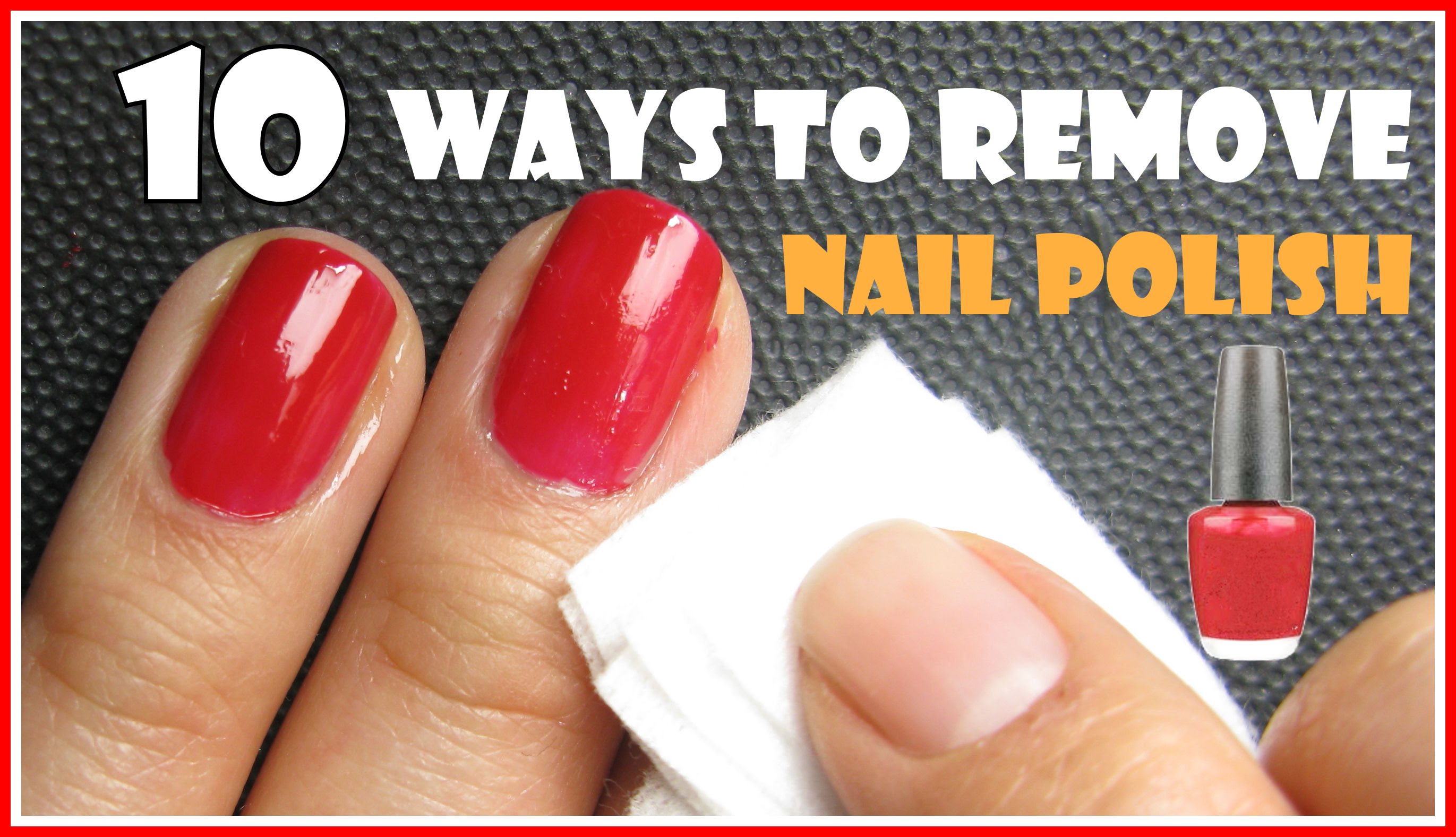 How To Get Rid Of Nail Varnish From Clothes