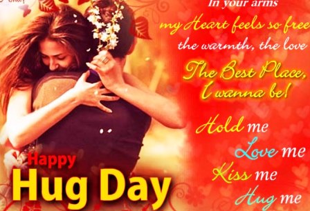 happy hug day whats app messages 