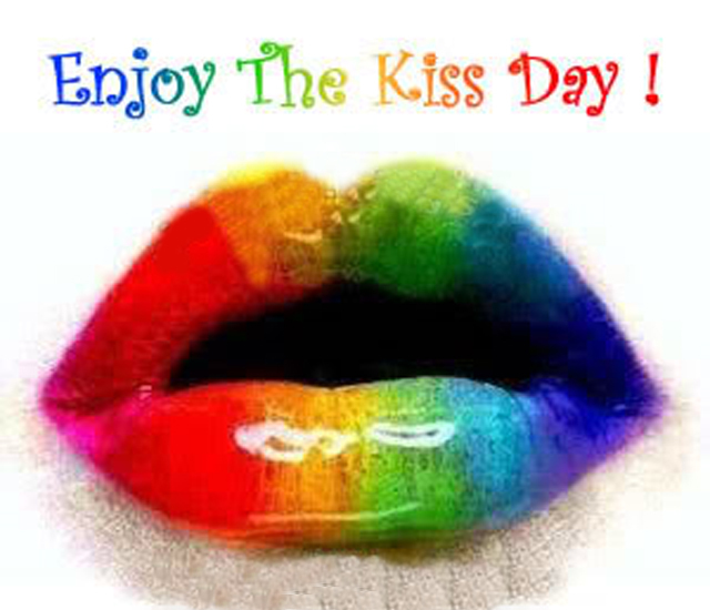 happy kiss day romantic wallpapers 
