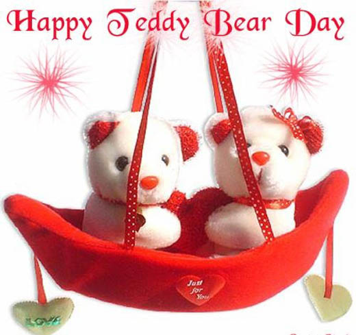 happy teddy bear day messages in hindi 