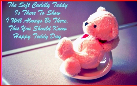 happy teddy bear day cute images 