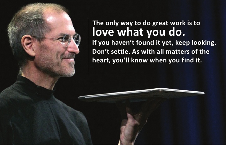 jobs inspirational quotes on love 